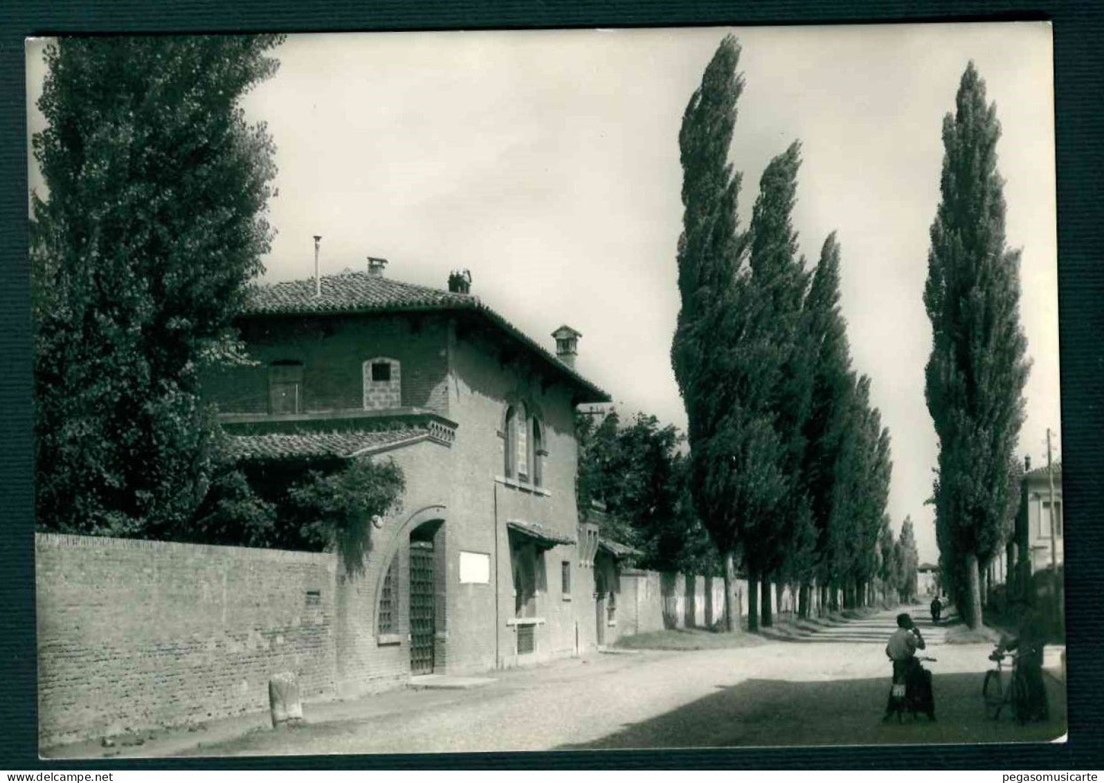 BF156 FERRARA CORSO ERCOLE I° D'ESTE - CASA DEGLI ANGELI ANIMATA 1950 CIRCA - Ferrara