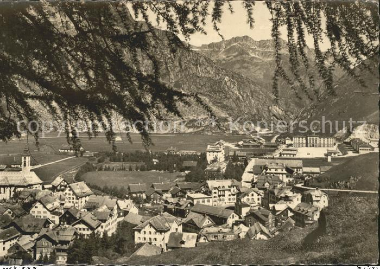 11902320 Andermatt Ortsansicht Andermatt - Sonstige & Ohne Zuordnung