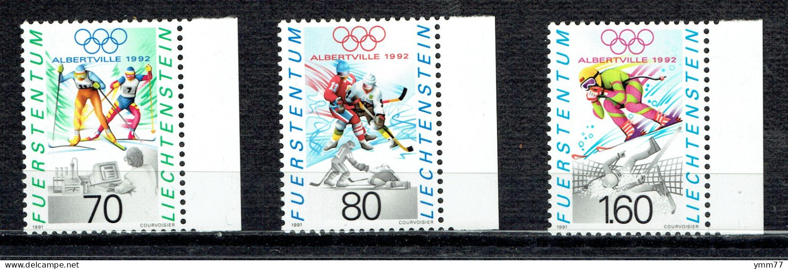 Jeux Olympiques D'Hiver D'Albertville - Unused Stamps