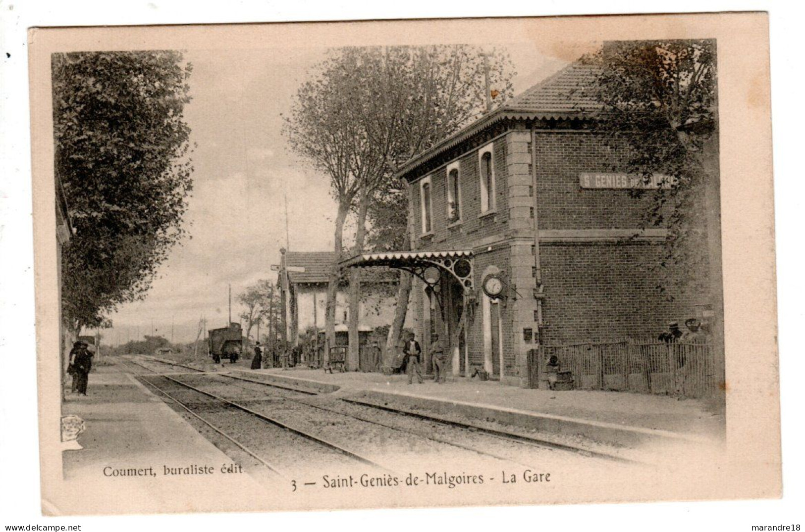 Saint Genies De Malgoires , La Gare St - Autres & Non Classés