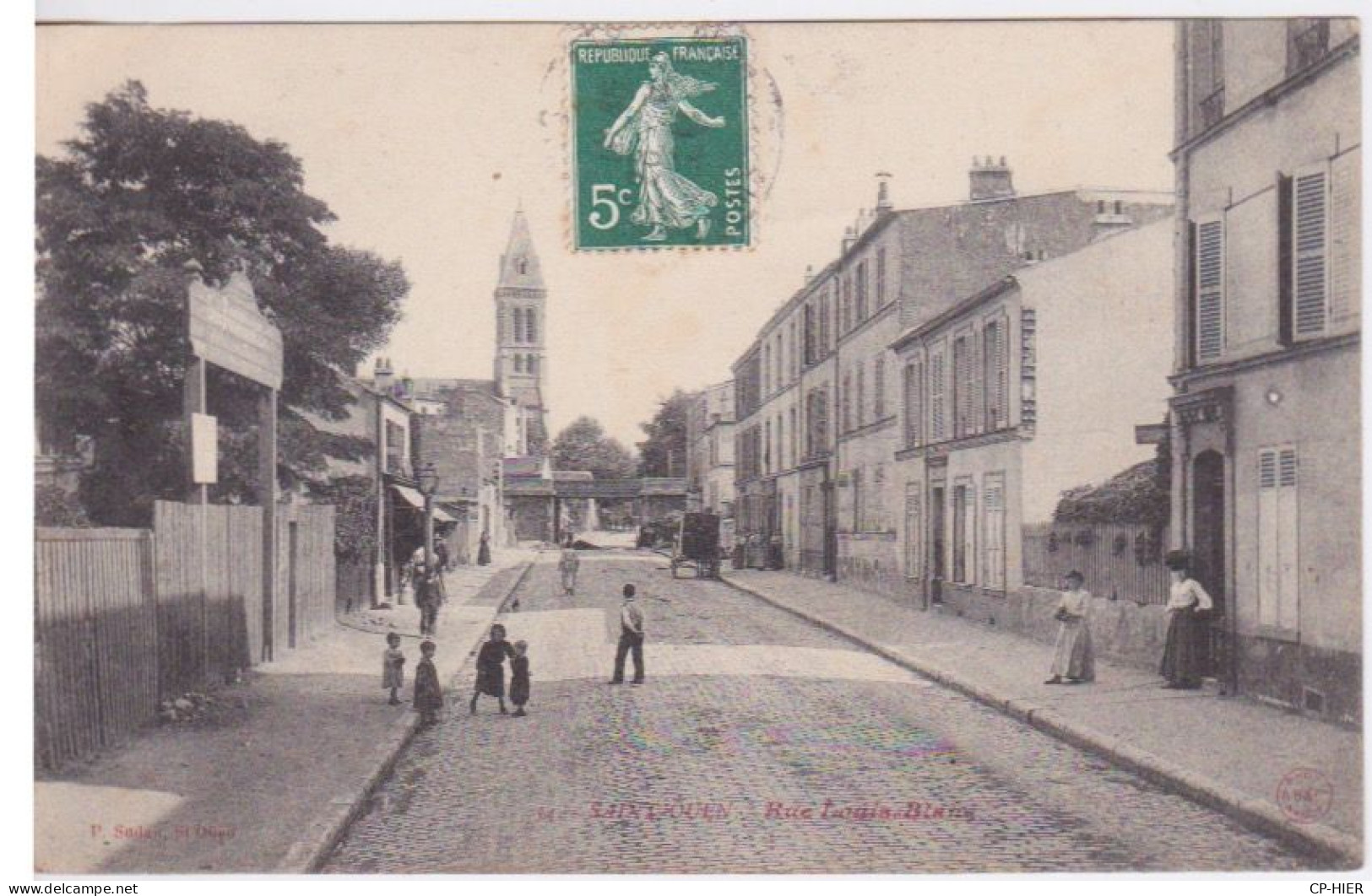 93 - SAINT OUEN - RUE LOUIS BLANE - Saint Ouen