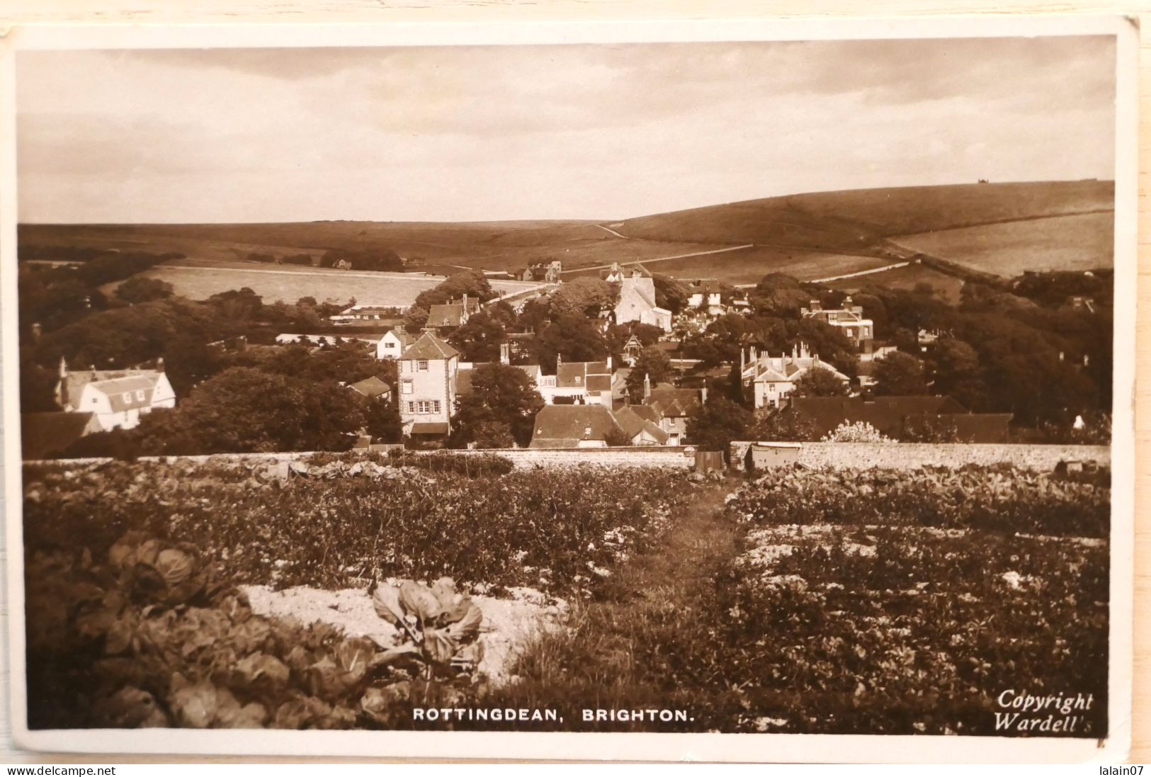 C. P. A. : Sussex : ROTTINGDEAN, Brighton, Copyright Wardell's - Brighton