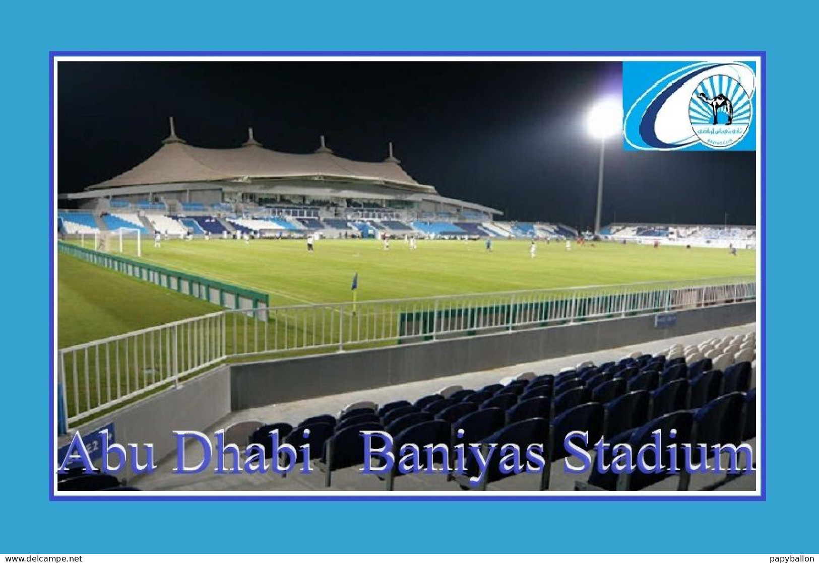 CP.STADE. ABU  DHABI   EMIRATS ARABES UNIS  BANIYAS  STADIUM#  CS. 077 - Soccer
