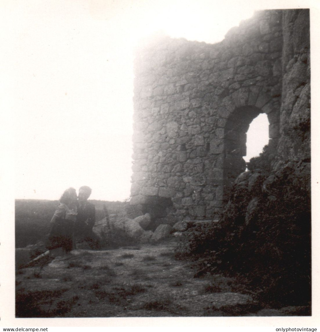 Francia 1946, Piégut-Pluviers, Veduta Caratteristica, Foto, Vintage Photo - Plaatsen