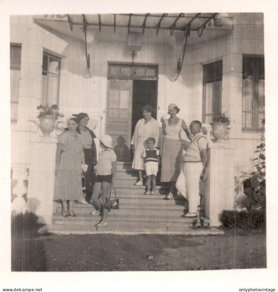 Francia 1931, Saint Cast Le Guildo, Hotel Angleterre, Ingresso, Foto - Lieux