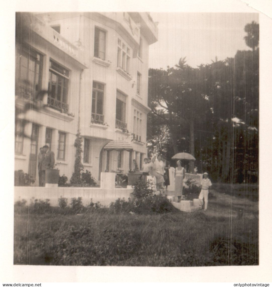 Francia 1933, Saint Cast Le Guildo, Hotel Angleterre, Facciata, Foto - Lieux