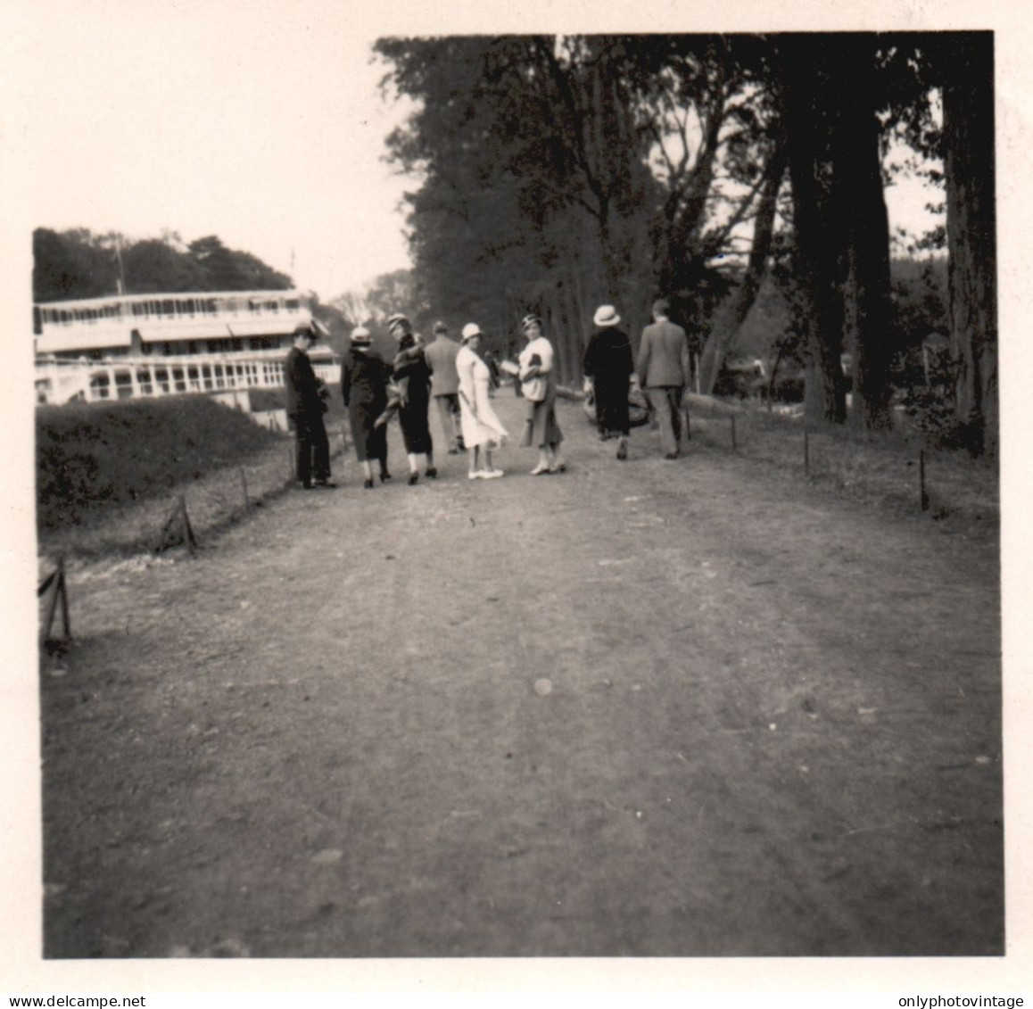 Francia 1933, Stadio Da Identificare, Fotografia Epoca, Vintage Photo - Lieux