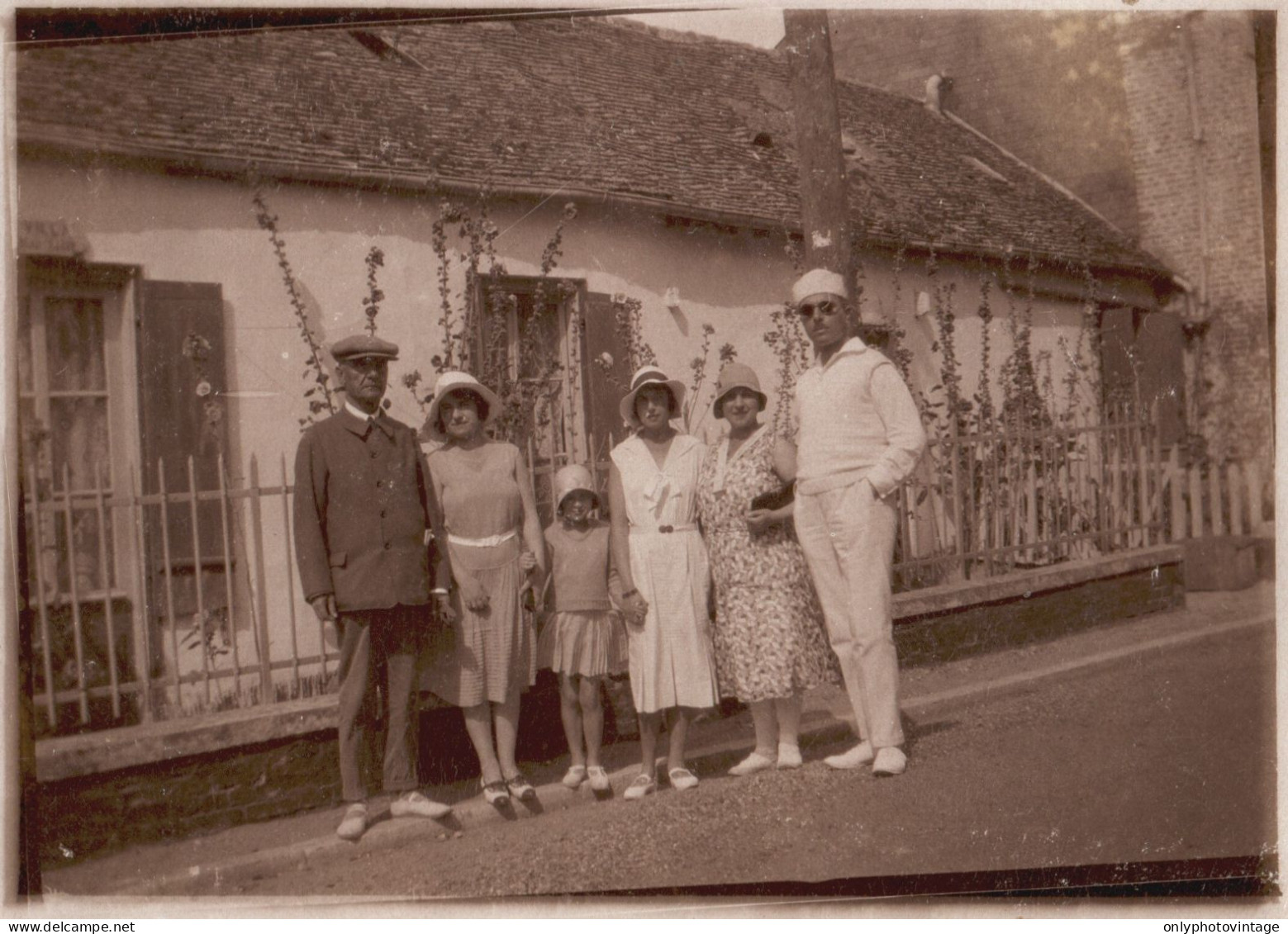 Francia 1931, Cayeux-sur-Mer, Veduta, Fotografia Epoca, Vintage Photo - Plaatsen