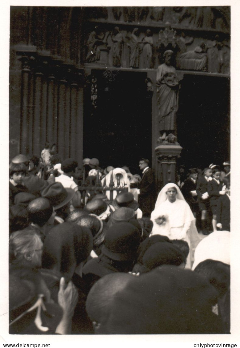 France 1933, Funzione Religiosa, Processione, Foto Epoca, Vintage Photo - Plaatsen