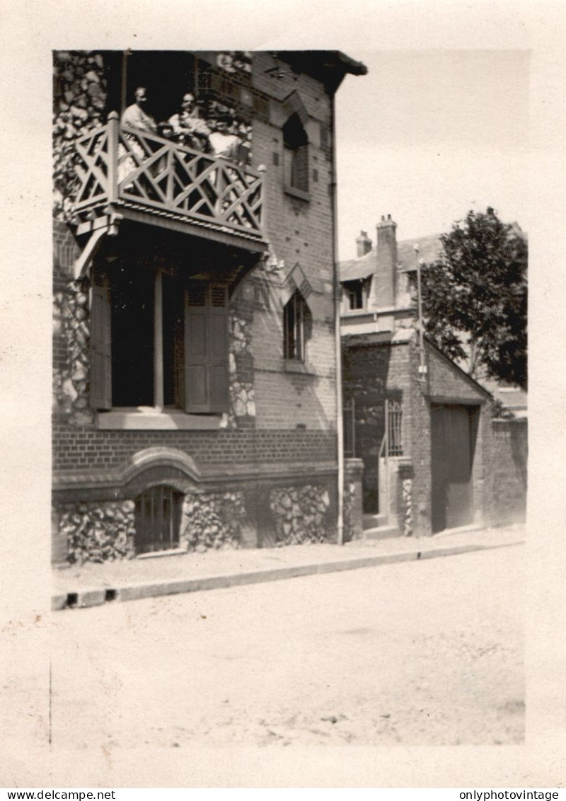 France 1930, Dieppe, Scorcio Caratteristico, Foto Epoca, Vintage Photo - Plaatsen