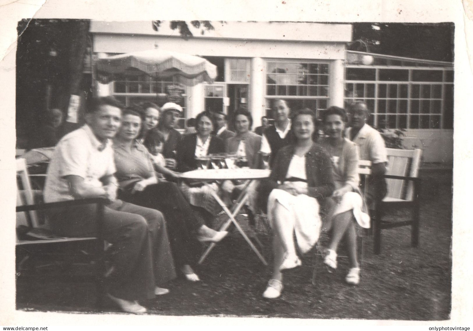 Comitiva Al Bar, Aperitivo, 1939 Fotografia Epoca, Vintage Photo - Plaatsen