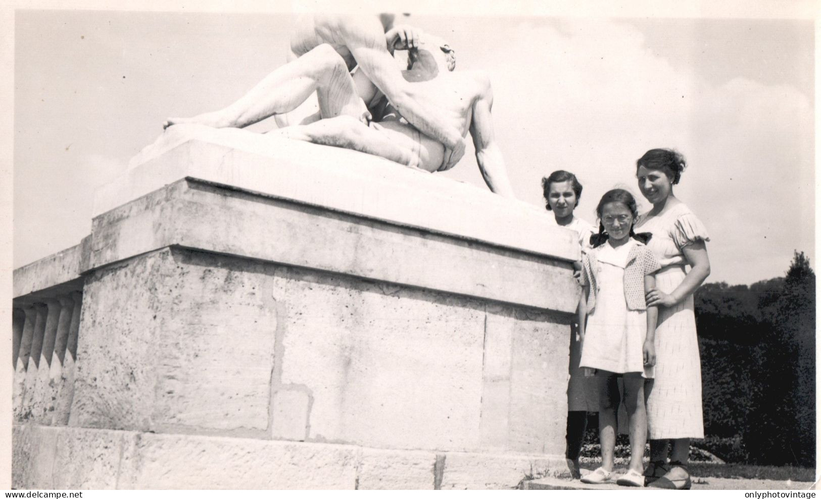 Francia 1937, Rambouillet, Scorcio Panoramico, Foto Epoca, Vintage Photo - Plaatsen