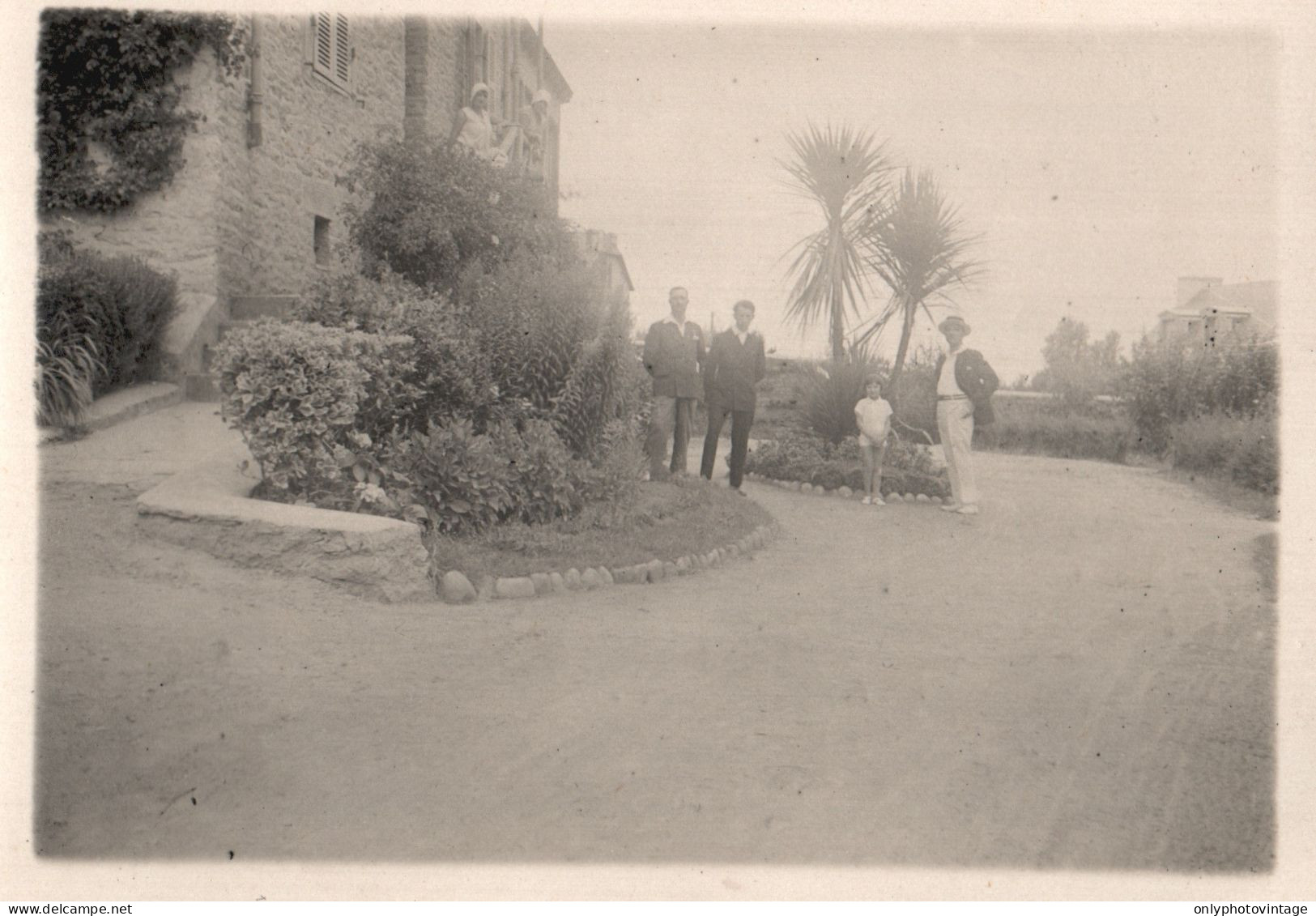 Francia 1929, Tréboul, Scorcio Panoramico, Foto Epoca, Vintage Photo - Plaatsen