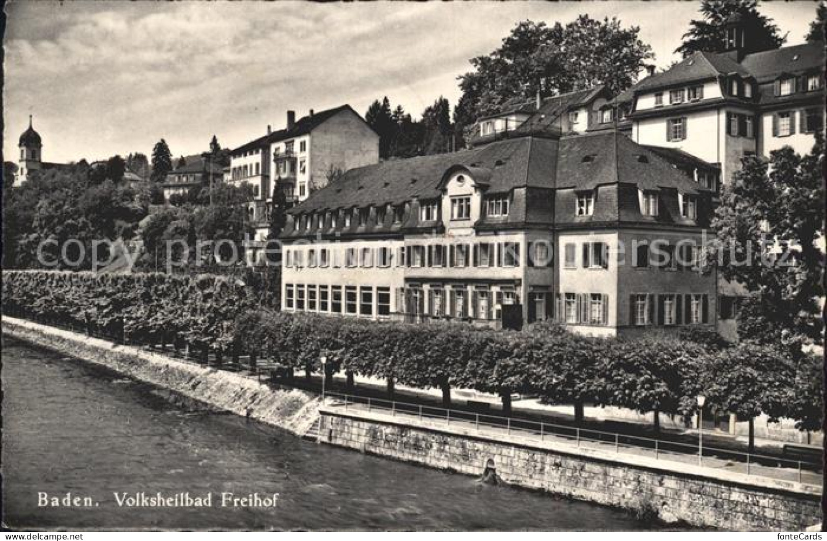 11901713 Baden AG Vollksheilbad Freihof Baden - Otros & Sin Clasificación