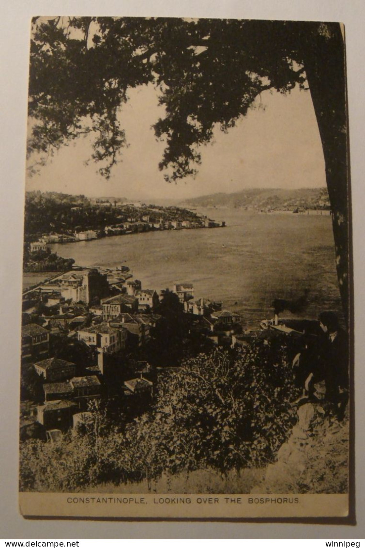 Turkey. Constantinople.Looking Over Bosphorus.Canadian Pacific Cruise.Underwood Press Service,London - Turquie