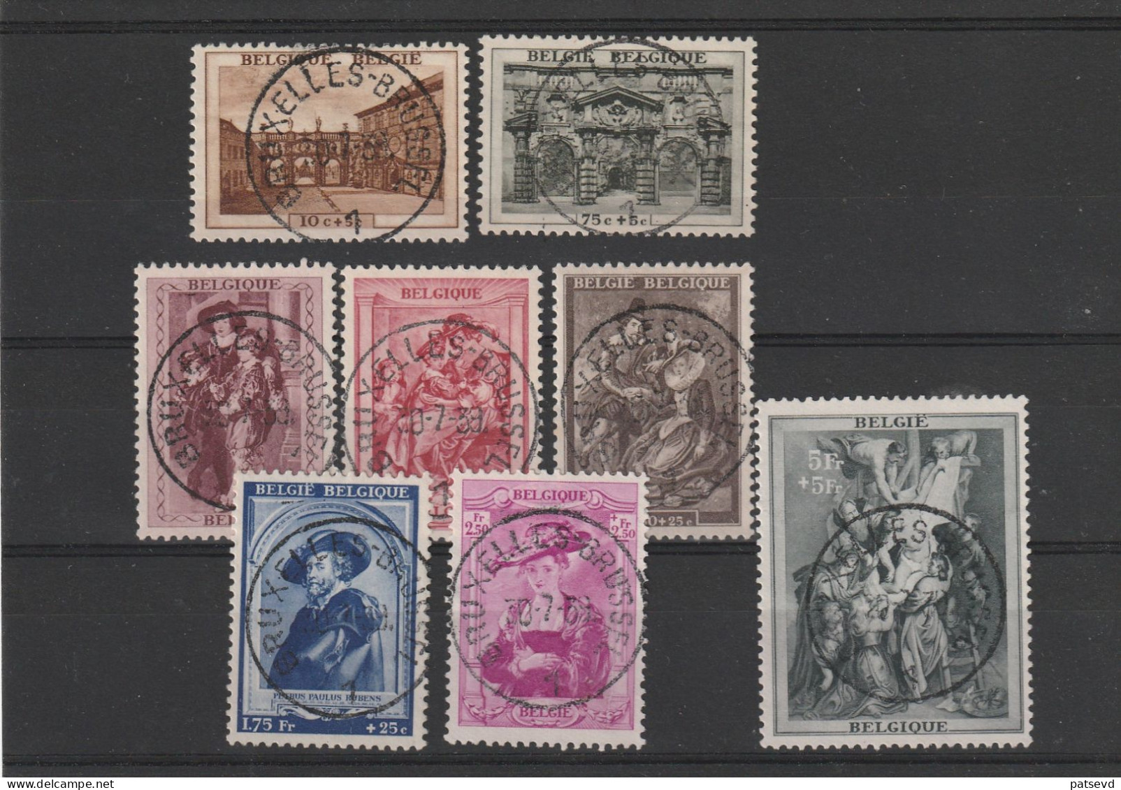 504/511 Rubens Oblt/gestp Centrale - Used Stamps