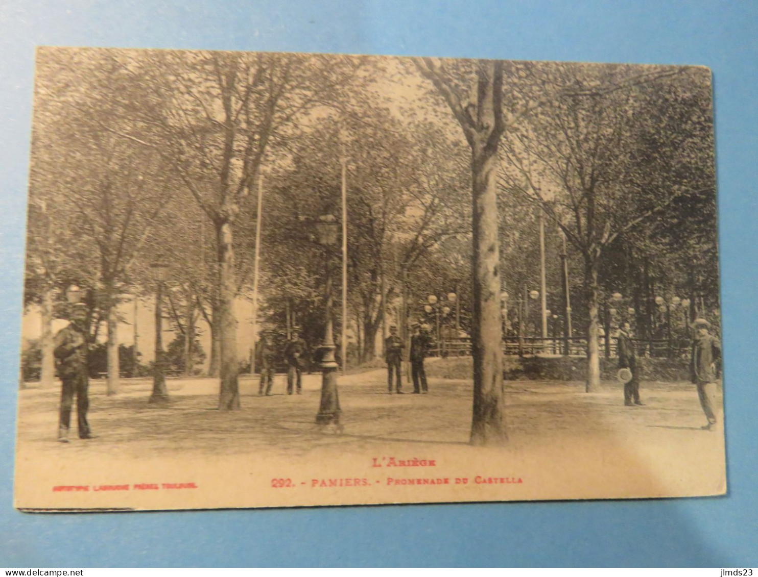 PAMIERS, ARIEGE, PROMENADE DU CASTELLA, CPA - Pamiers