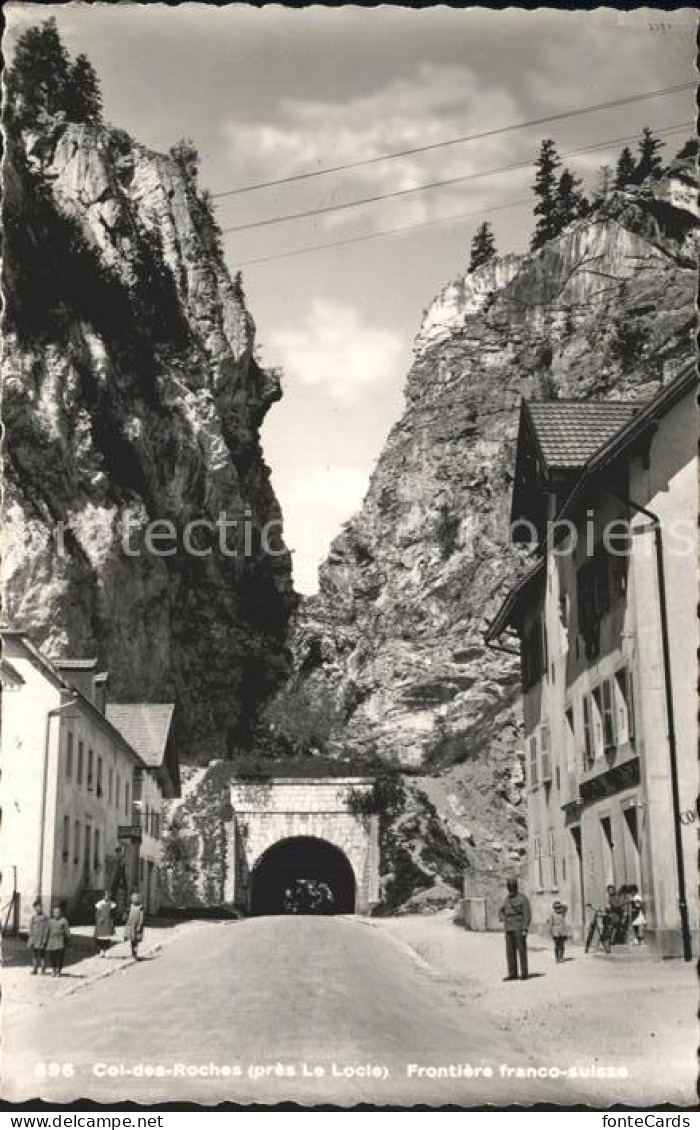 11901592 Col Des Roches Frontiere Franco-Suisse Col Des Roches - Otros & Sin Clasificación