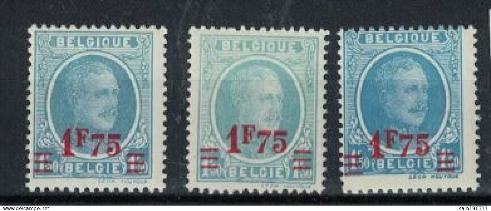 LIQUIDATION **/ MNH HOUYOUX N° 248 + A + C  ( 248a Est 248Cu )= 3 NUANCES COB  69   à  6,95 - 1922-1927 Houyoux