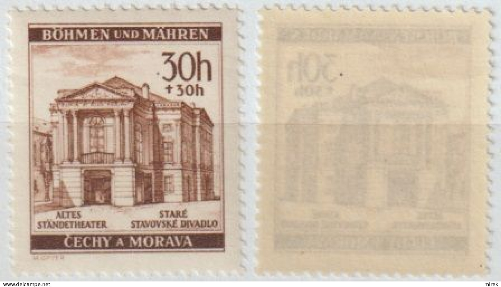 016/ Pof. 68, Translucent Paper - Unused Stamps