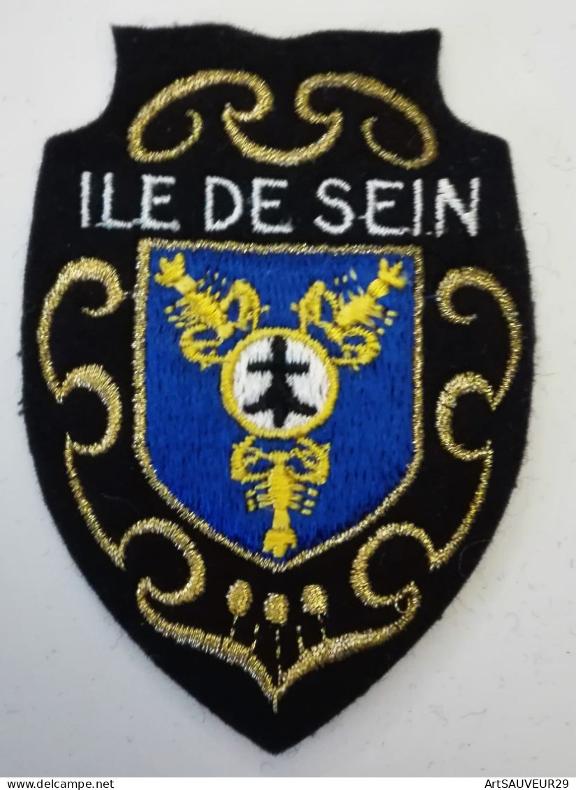 ECUSSON  BLASON TISSU ILE DE SEIN  FINISTERE   (29) - Stoffabzeichen