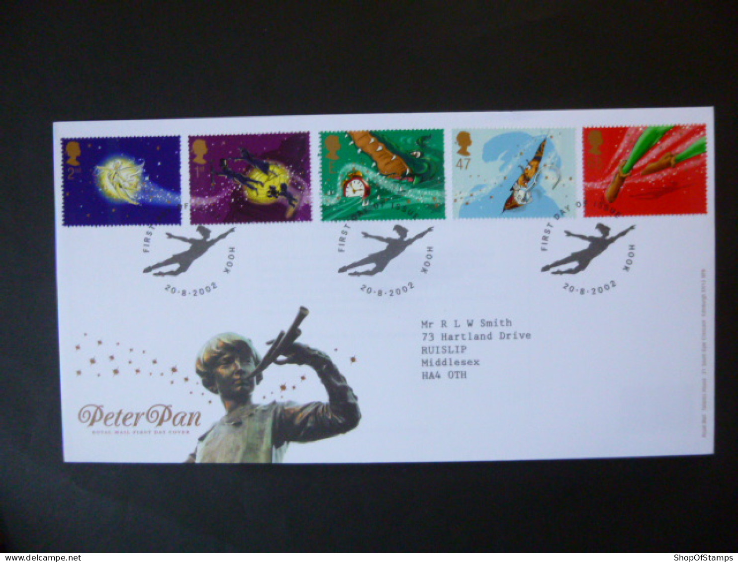 GREAT BRITAIN SG 2304 GREAT ORMOND STREET CHILDREN HOSPITAL 150YR FDC HOOK - Unclassified