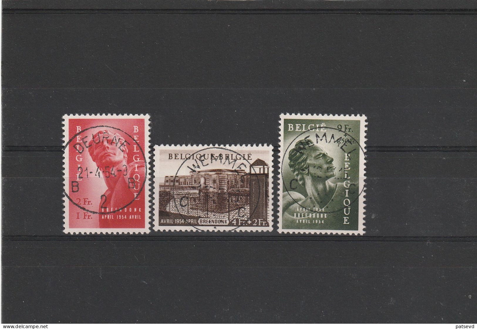 943/945 Breendonck Oblit/gestp Centraal - Used Stamps