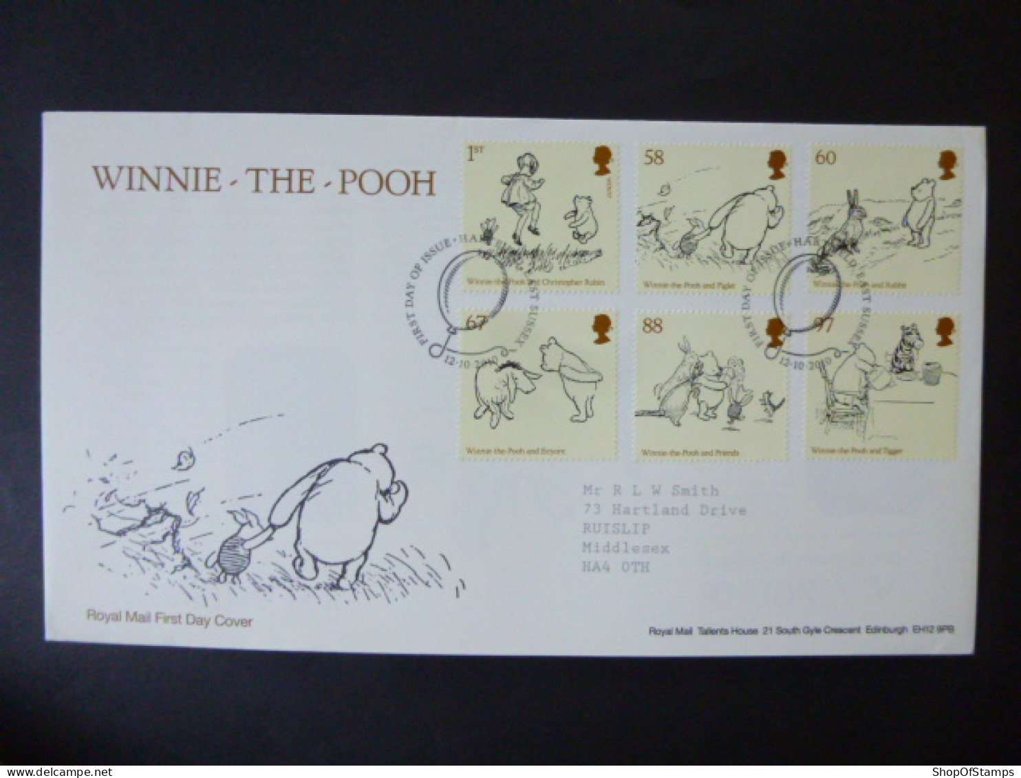 GREAT BRITAIN SG 3121-26 CHILDRENS BOOKS FDC HARTFIELD EAST SUSSEX - Unclassified