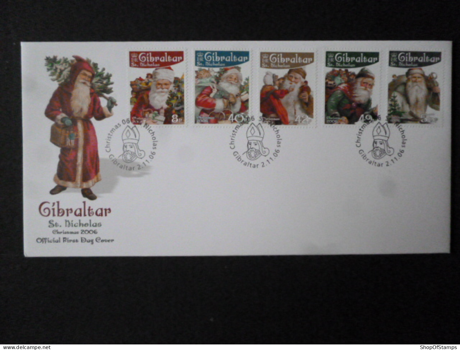 GIBRALTAR SG 1185-89 FDC - Gibilterra