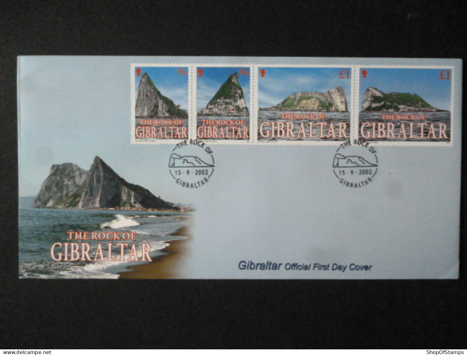 GIBRALTAR SG 1016-19 FDC - Gibraltar
