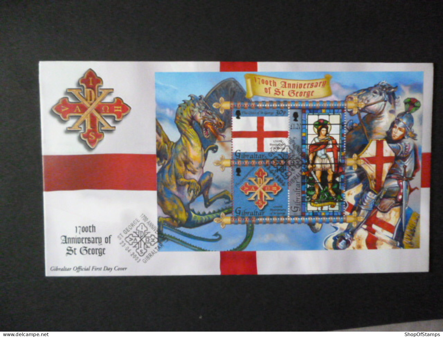 GIBRALTAR SG 1055 FDC - Gibraltar