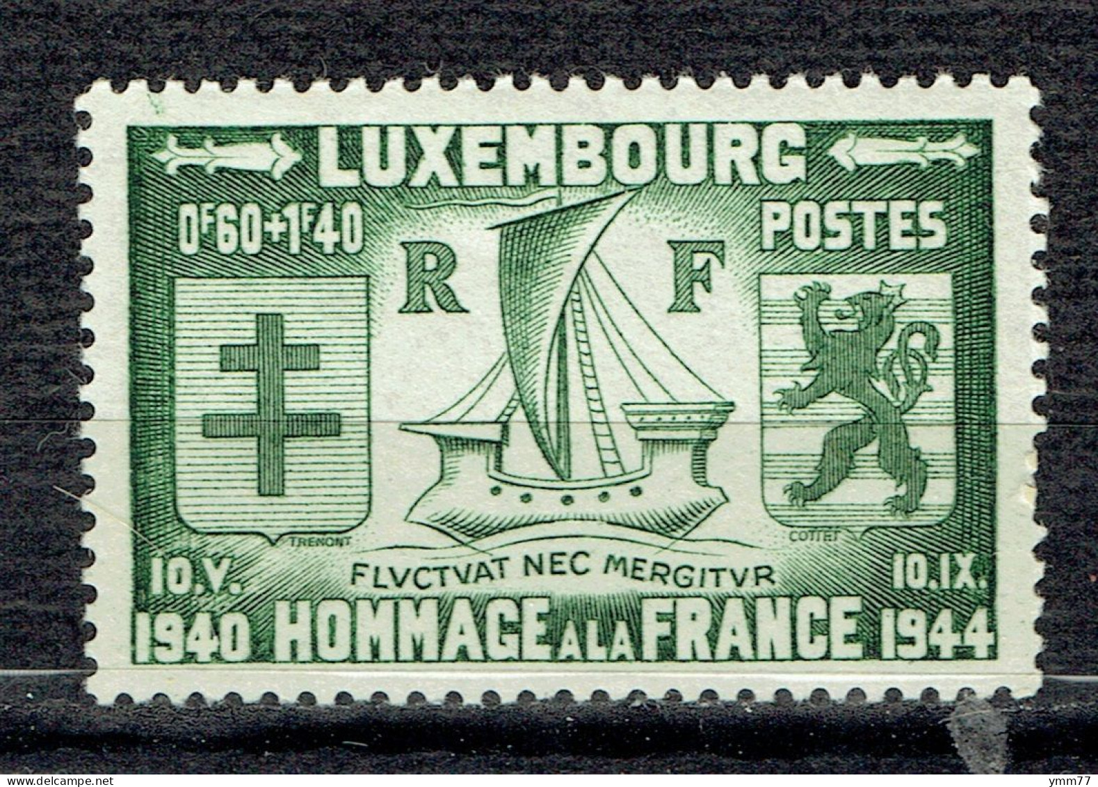 Libération Du Territoire Et Hommage Aux Nations Libératrices - Unused Stamps