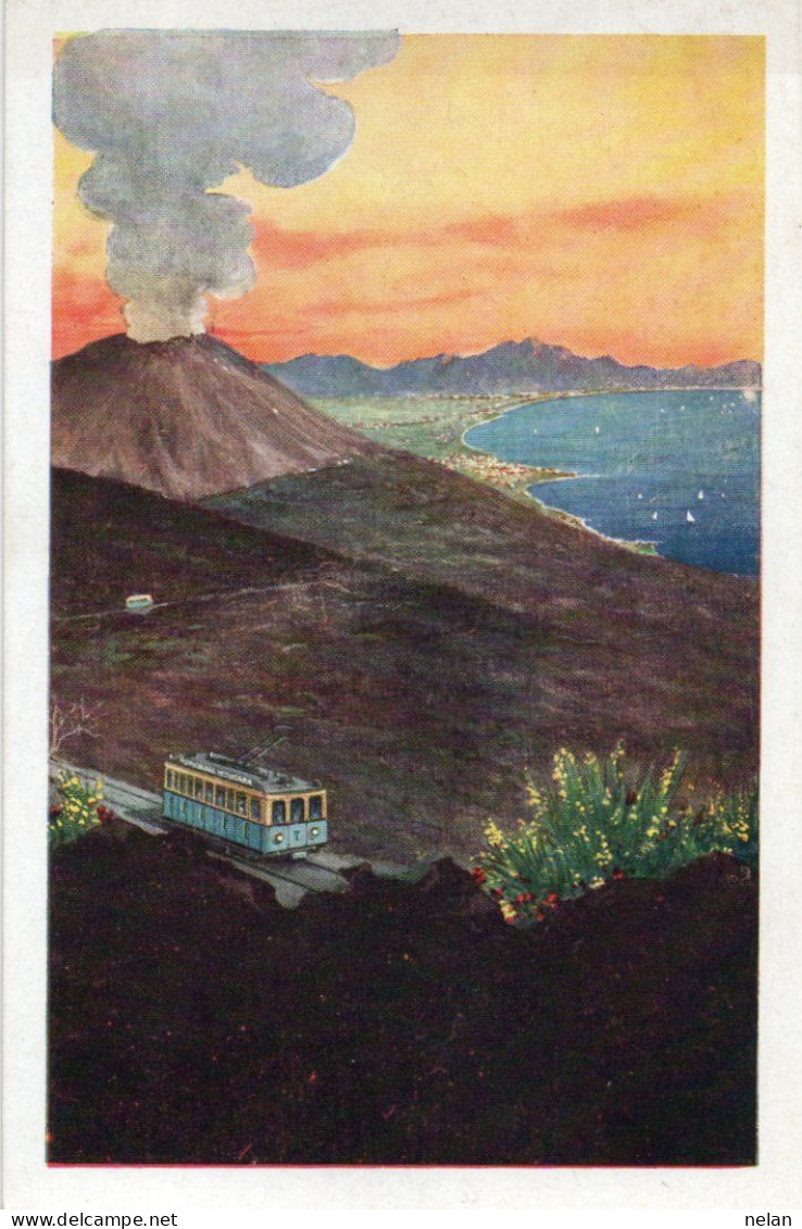 Vesuvio Railway And Funicolar - F.P. - Napoli (Neapel)