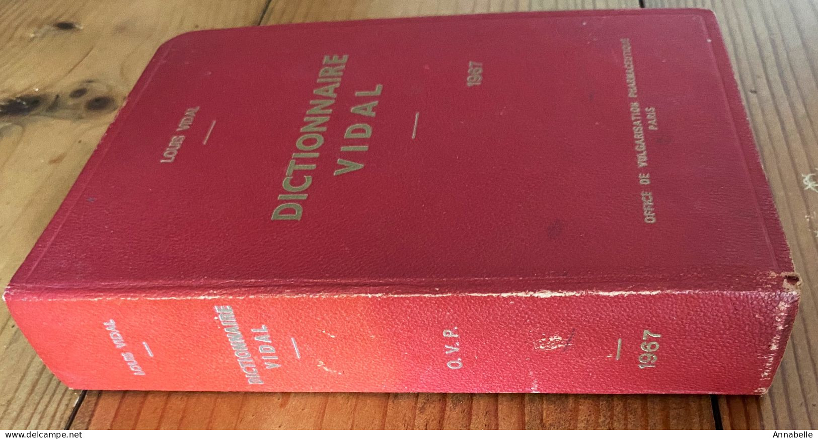 Dictionnaire Vidal (1967) - Dictionnaires