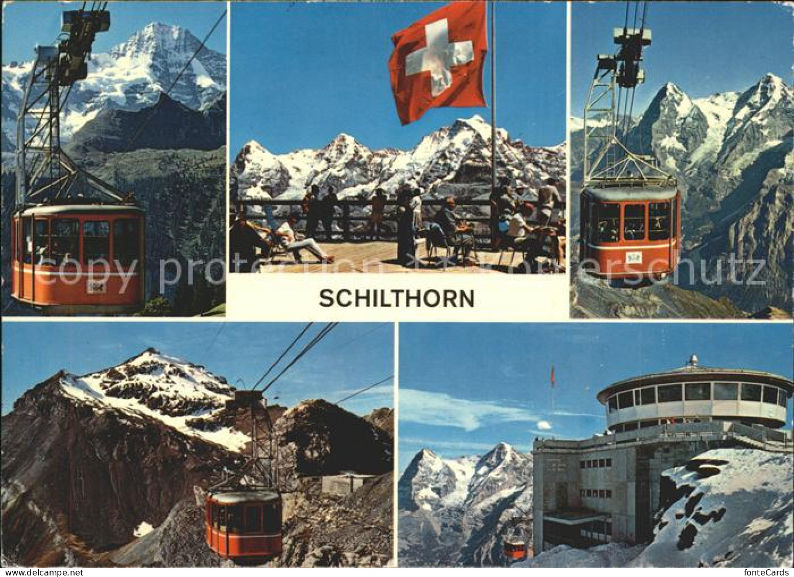 11899470 Muerren BE Schilthornbahn Drehrestaurant Bergstation Piz Gloria Alpenpa - Other & Unclassified