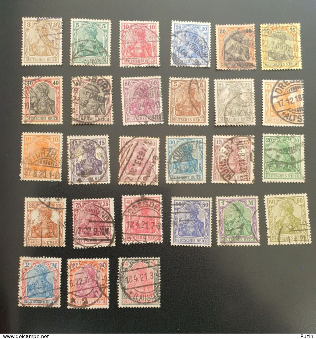 Germany Stamps Collection - 27pcs - Sammlungen