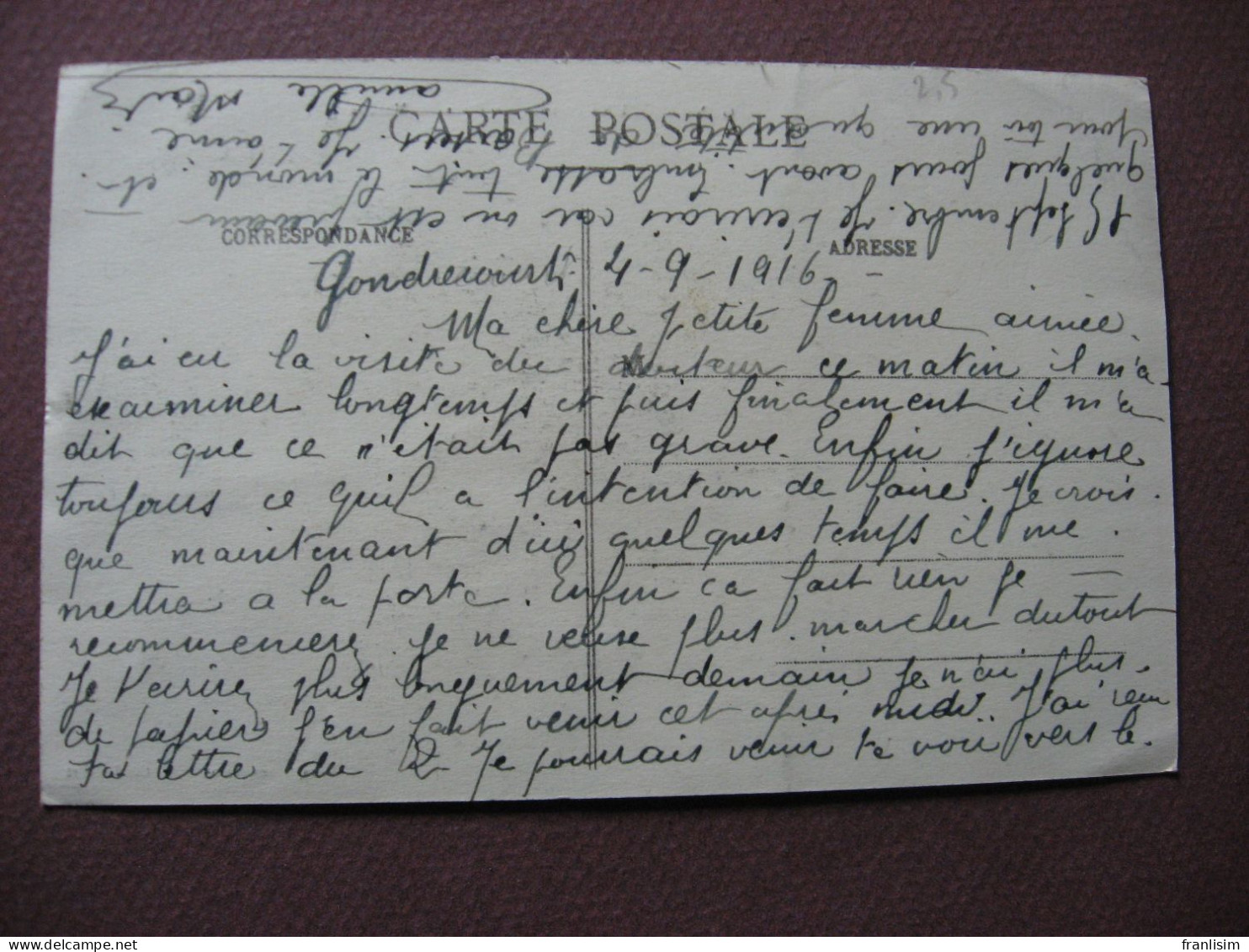 CPA 55 GONDRECOURT Place Du Marché COMMERCES Dont SUCCURSALE N° 101 ? 1er Plan à Droite 1916 - Gondrecourt Le Chateau