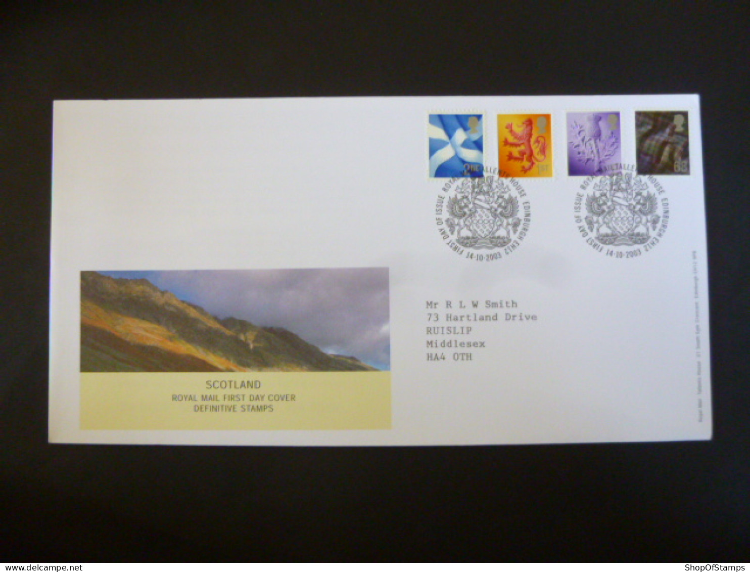 GREAT BRITAIN SG S109-111 & S117 FDC ROYAL MAIL TALENT HOUSE EDINBURGH - Unclassified