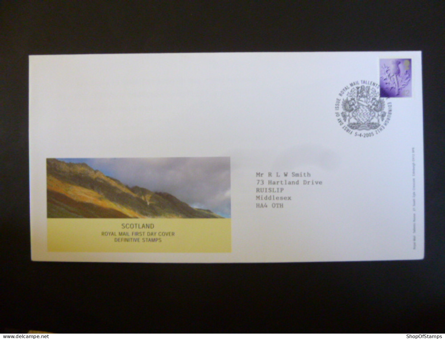 GREAT BRITAIN SG S113 FDC ROYAL MAIL TALENT HOUSE EDINBURGH - Unclassified