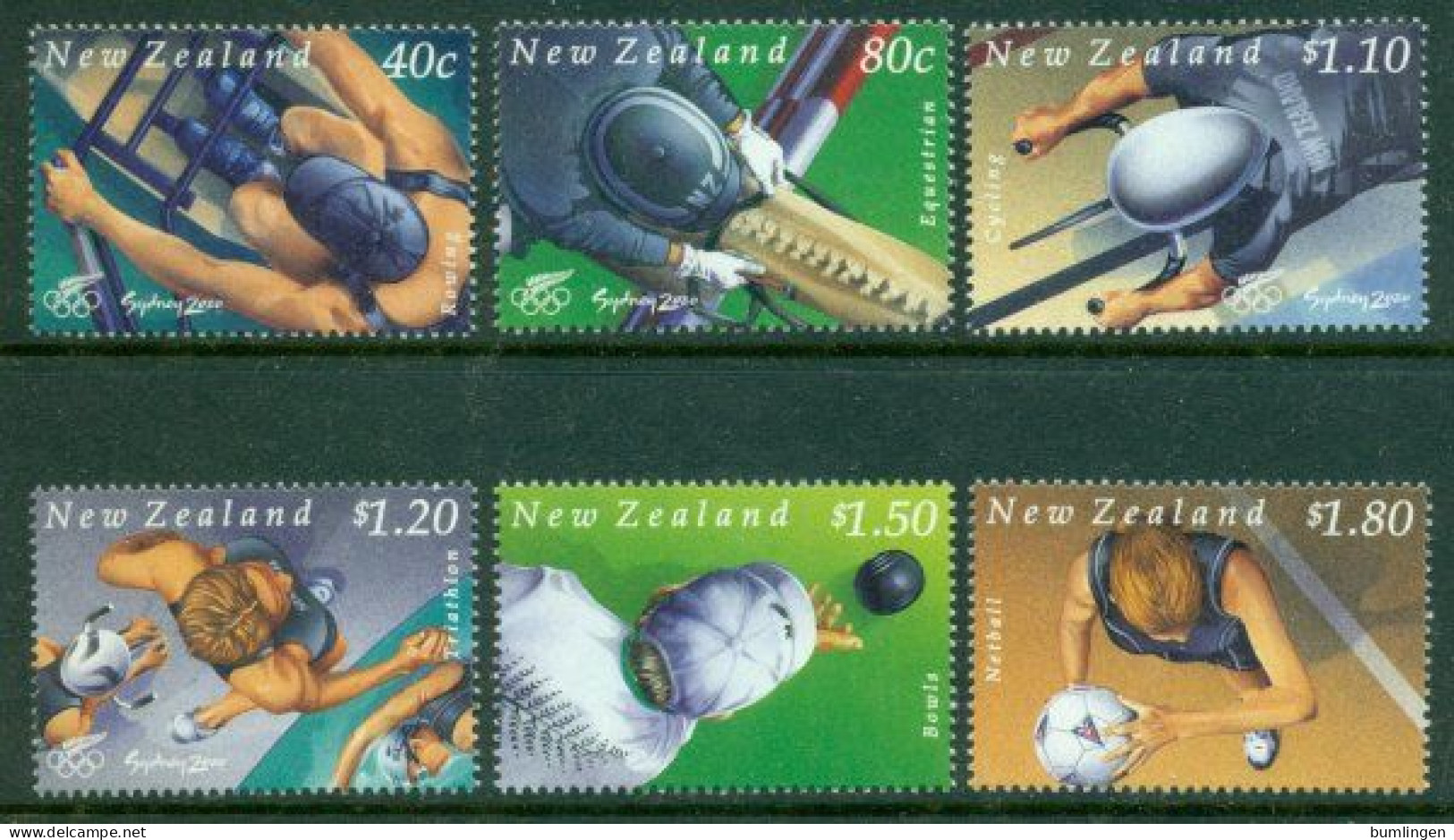 NEW ZEALAND 2000 Mi 1851-56** Sport [B1111] - Other & Unclassified