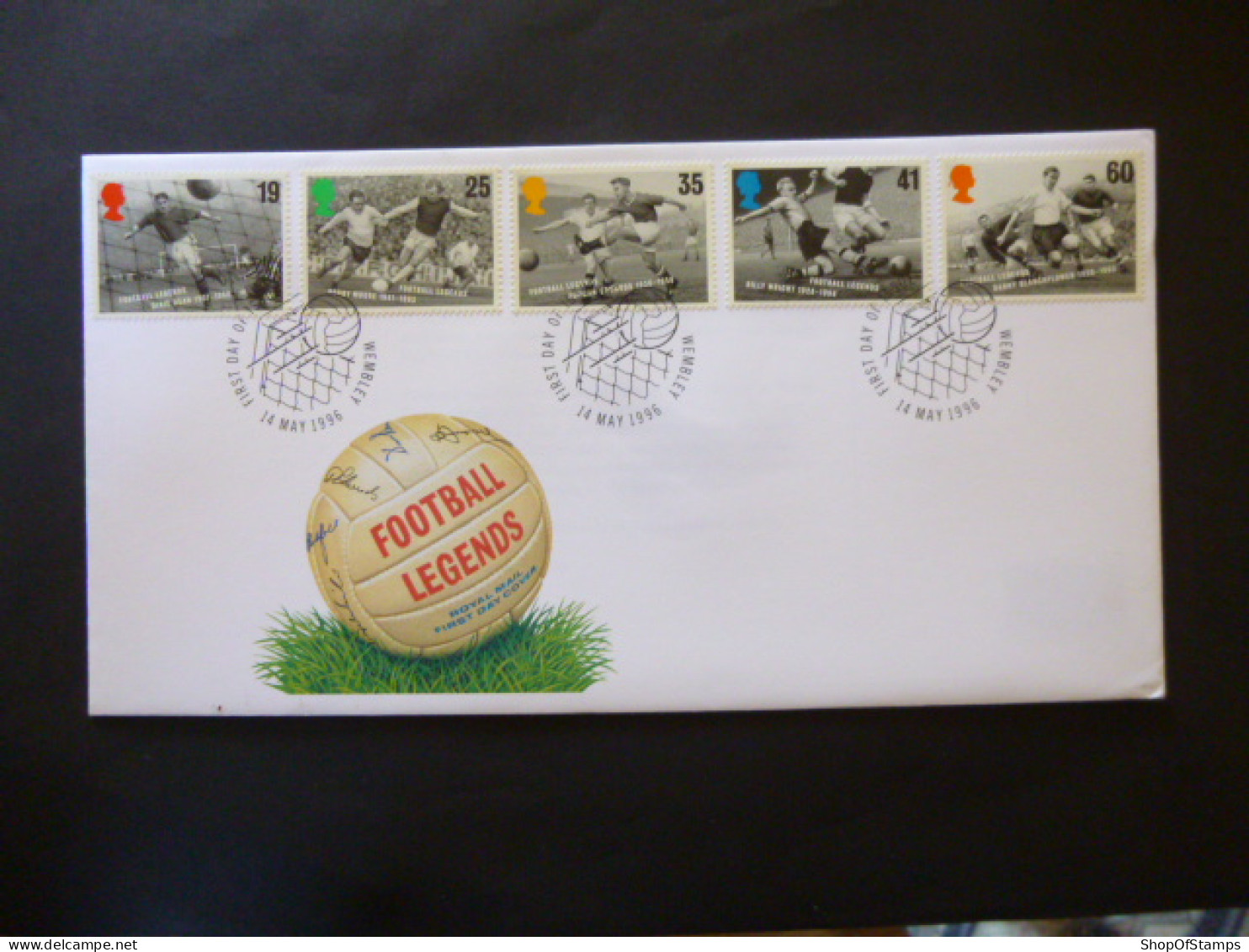 GREAT BRITAIN SG 1925-29 EUROPEAN FOOTBALL CHAMPIONSHIP FDC HARROW - Sin Clasificación