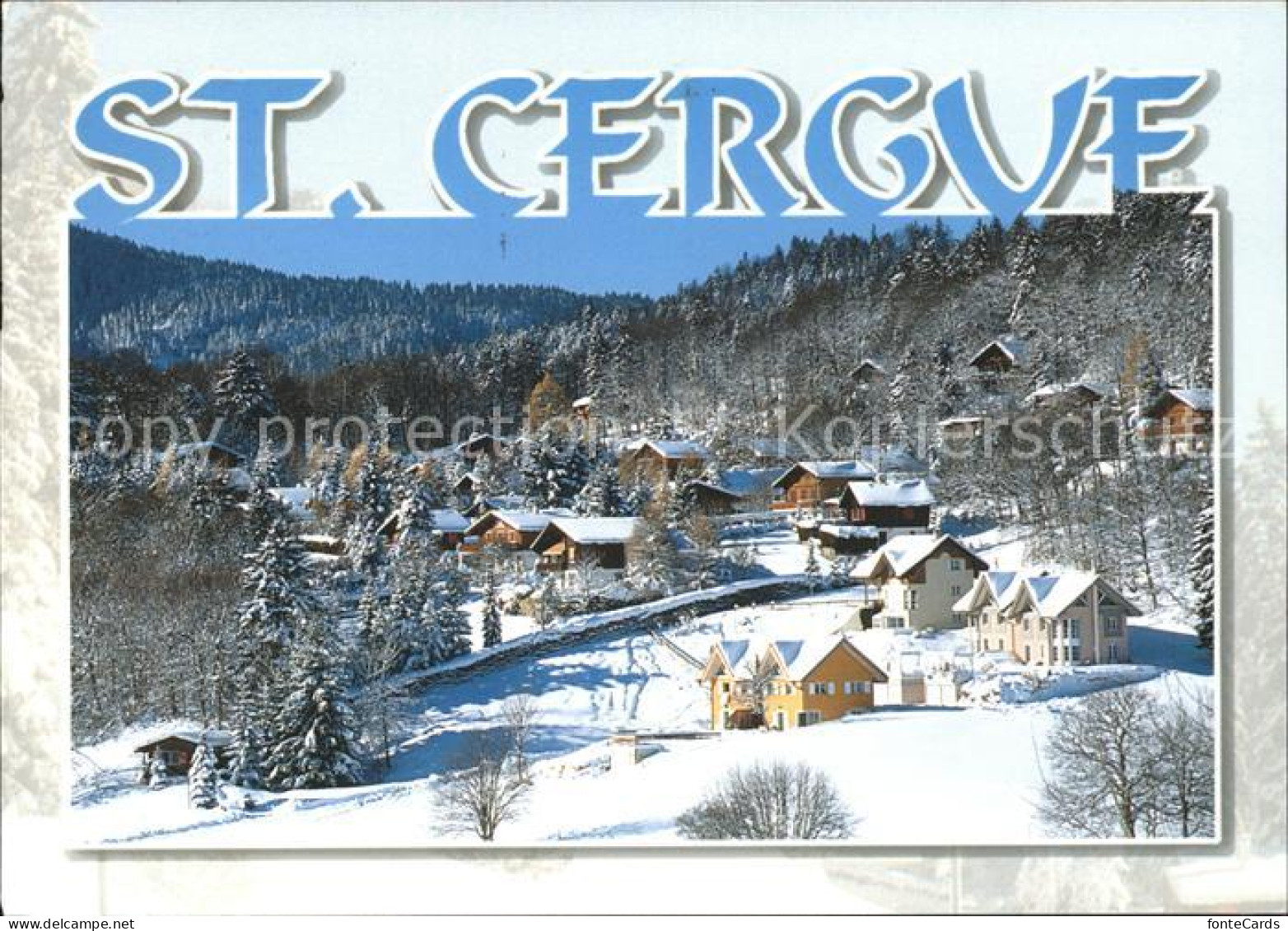 11896852 St Cergue Ortsansicht St-Cergue - Other & Unclassified