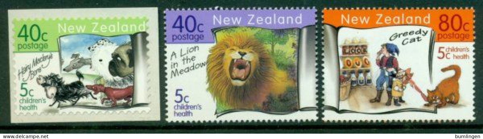 NEW ZEALAND 1999 Mi 1778 + 1779-80** Children's Health – Children's Books [B1124] - Otros & Sin Clasificación