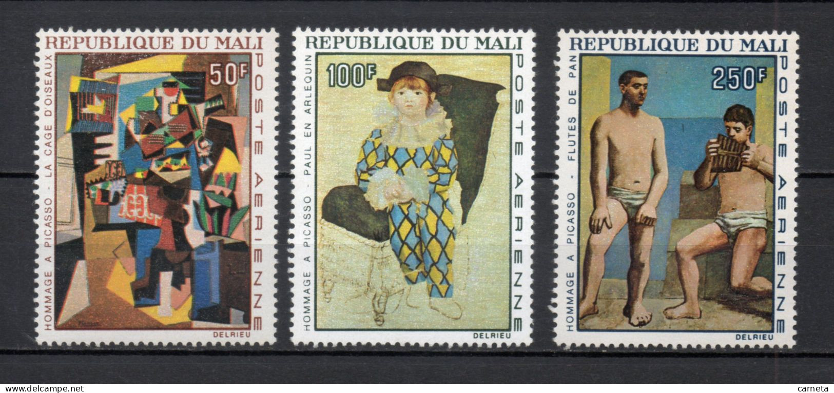 MALI  PA  N° 46 à 48    NEUFS SANS CHARNIERE  COTE 12.00€    PICASSO PEINTRE TABLEAUX ART - Mali (1959-...)