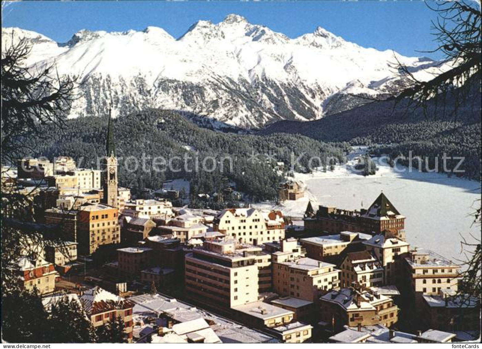 11896780 St Moritz GR Teilansicht Panorama St. Moritz - Other & Unclassified