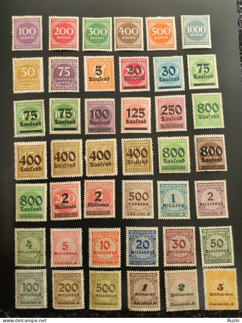 Germany Stamps Collection - Fresh With Gum Like New - Colecciones