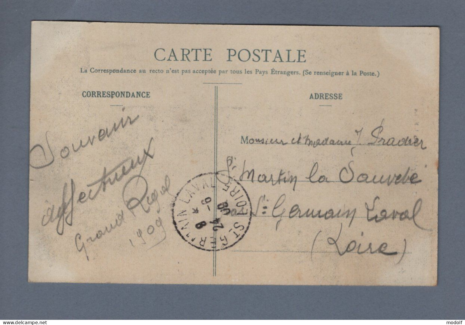 CPA - 42 - Saint-Galmier - L'Eglise - Circulée En 1909 - Otros & Sin Clasificación