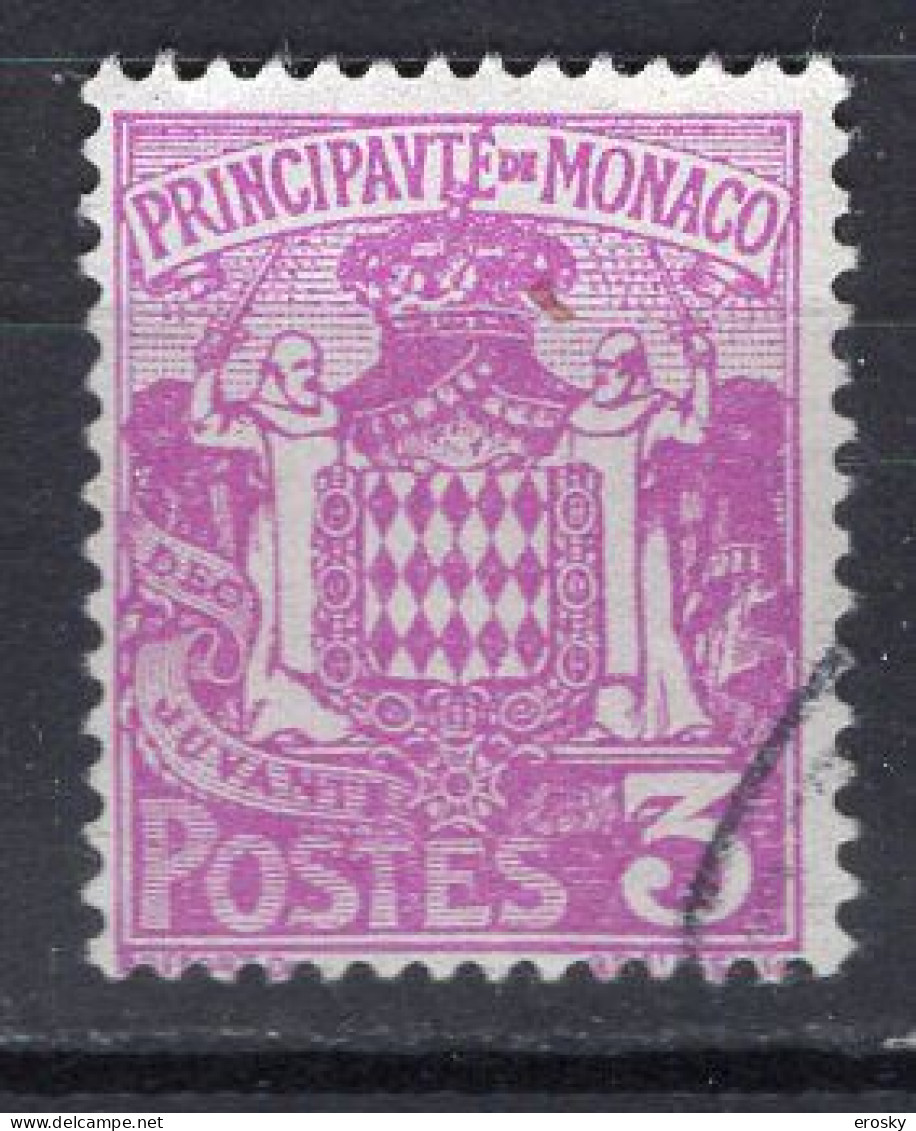 Q6471 - MONACO Yv N°74A - Used Stamps