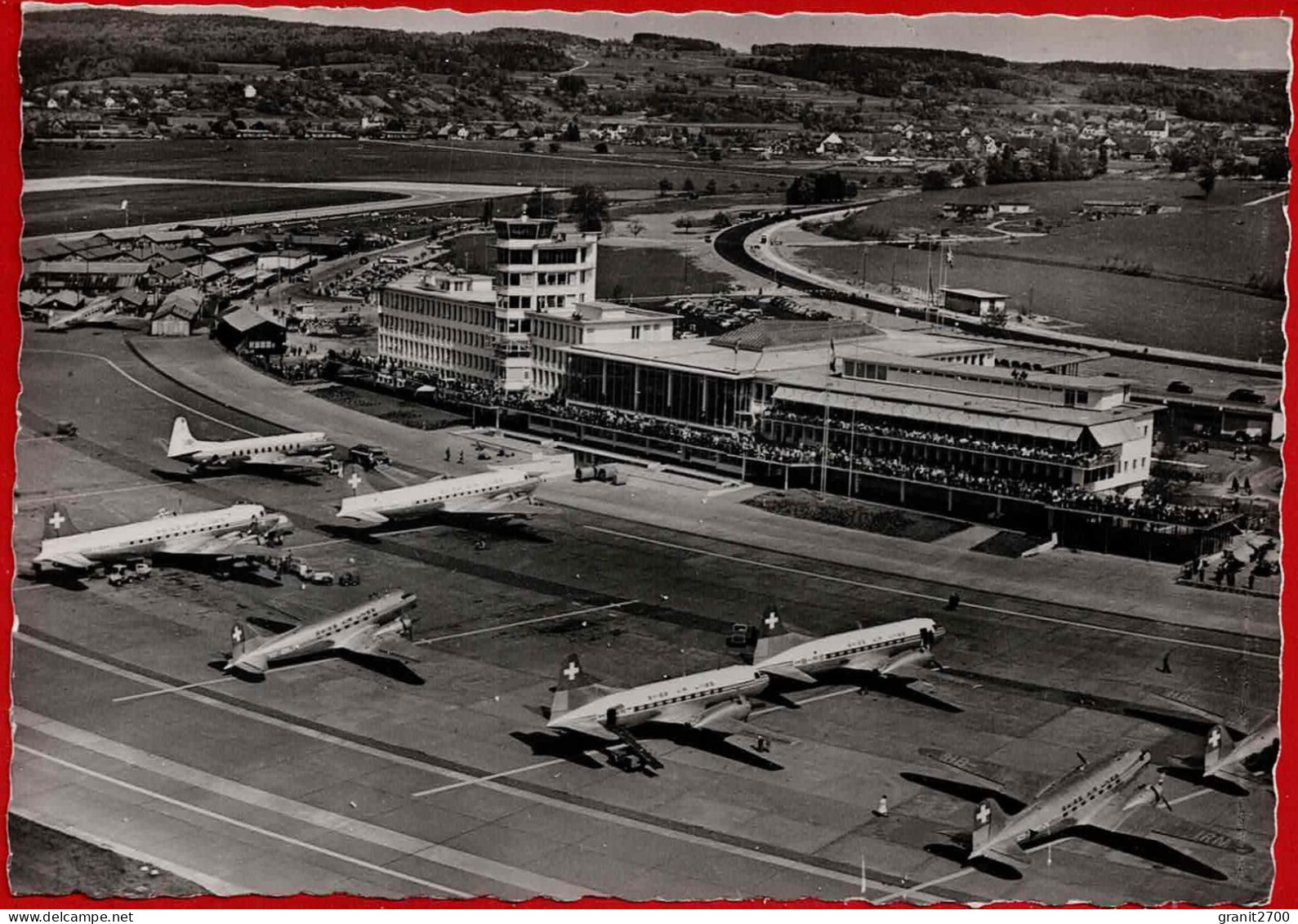 ZÜRICH Flughafen Kloten. 1954 - 1946-....: Ere Moderne