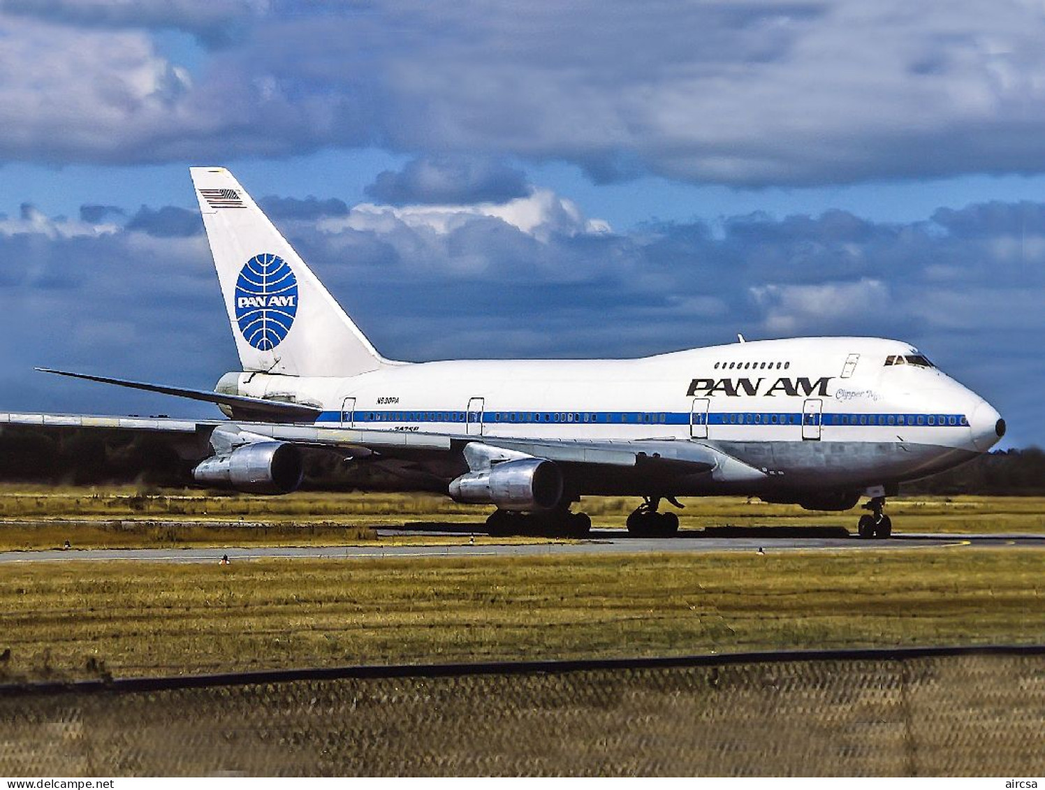 Aviation Postcard-WGA-1490 PAN AM Boeing 747SP - 1946-....: Moderne